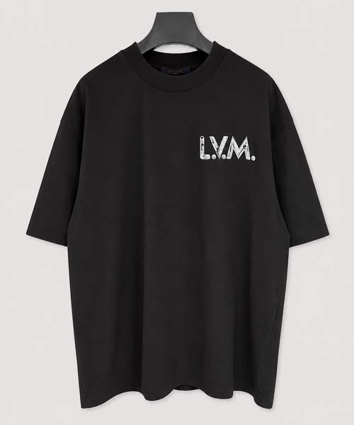 루이비통 LVM 백 자수 로고 반팔 국내배송 44